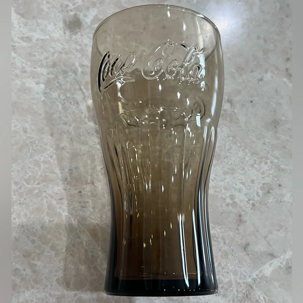 Coca Cola Coke Glassware Drinkware Vintage - set of 3